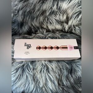 The L'ange Le Perlé Titanium Titanium Bubble Curling Wand